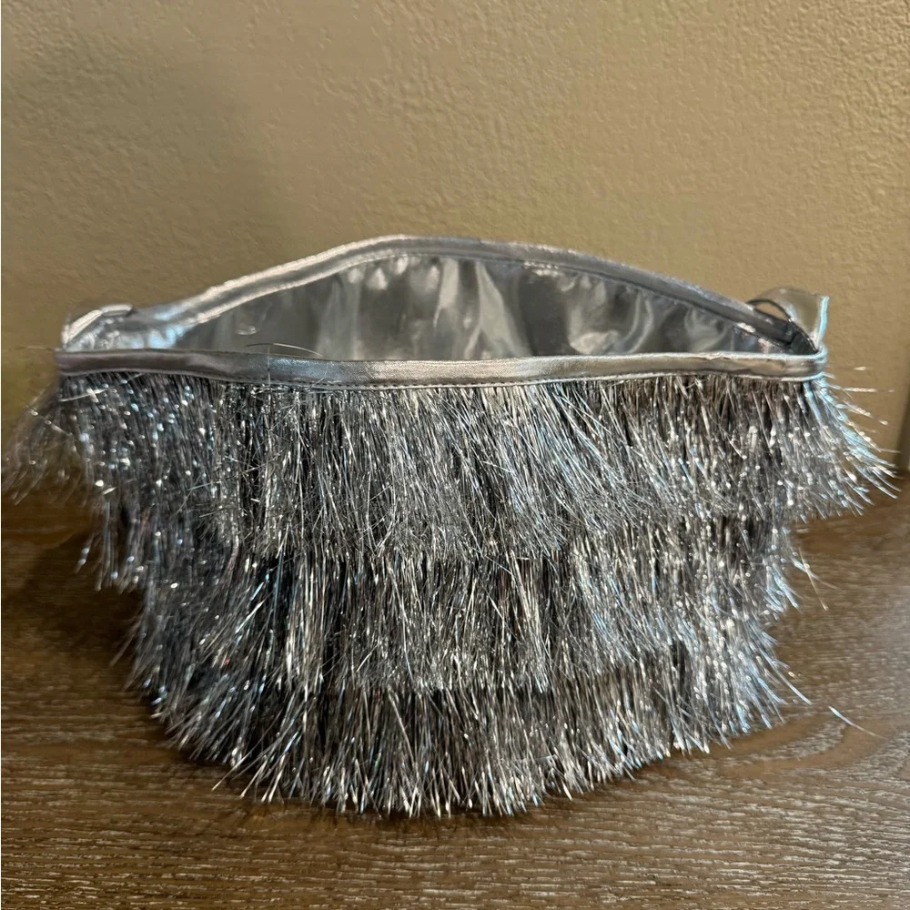 Target Round Fringed Decorative Halloween/Easter Basket Silver Spritz™ Disco